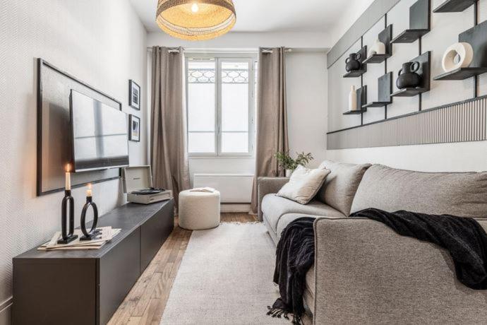 1studio Neuf Meublecheckprofile Apartment *